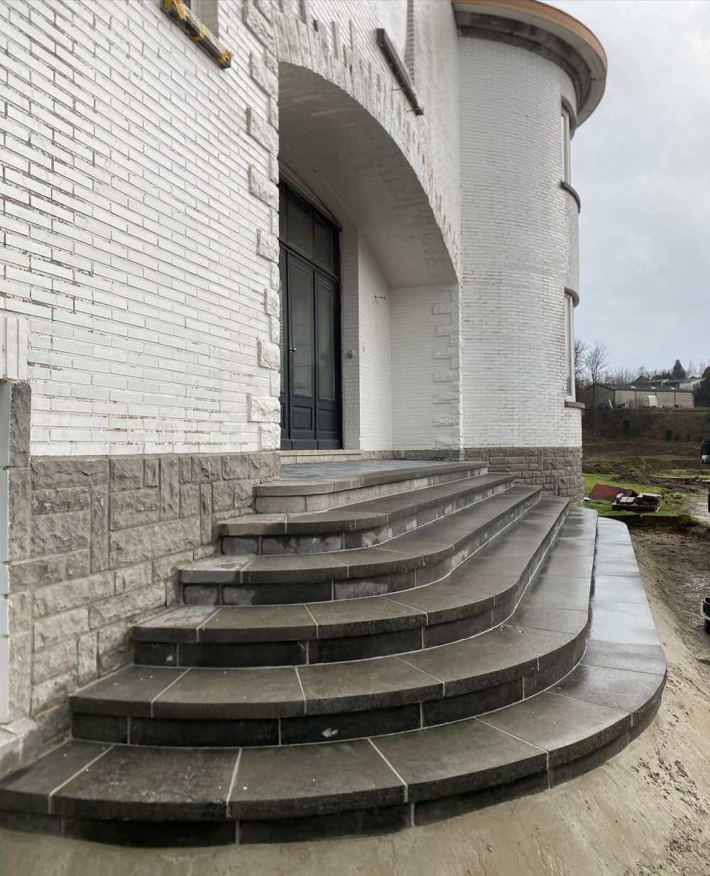 Tuintrap renovatie te Gembloux